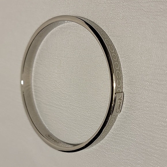 Coach Signature Thin Bangle Bracelet - Picture 5 of 6